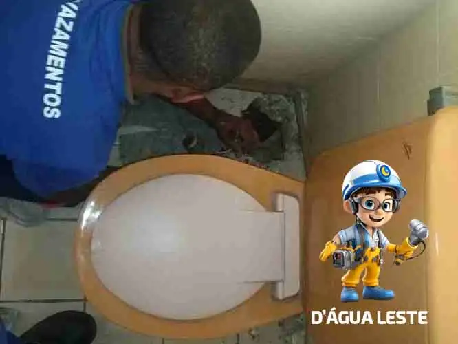 Vazamento de água localizado SP