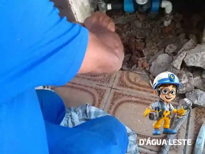 Reparo de vazamentos no solo, teto, parede e laje D’água Leste