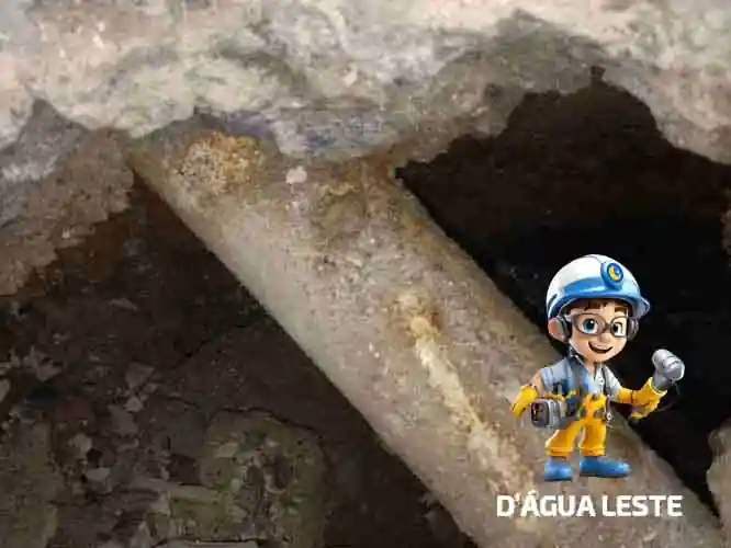 Serviço de reparo de vazamento água com laudo e garantia