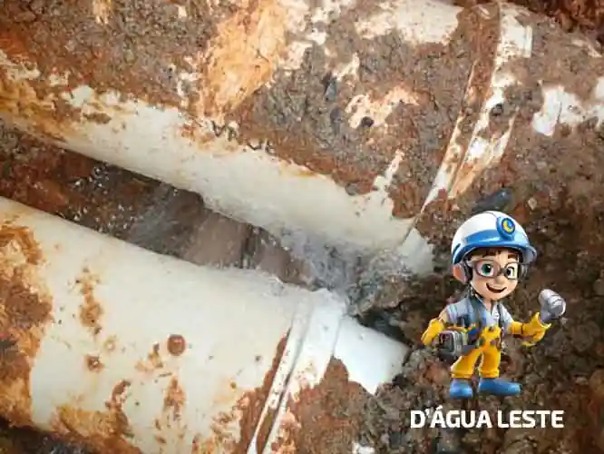 Encanador de vazamentos de água profissional para a Sabesp