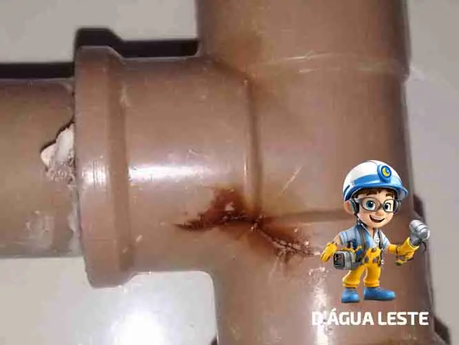 Encanador caça vazamentos