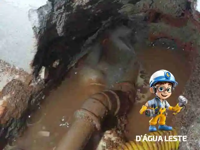 Empresa que localiza vazamentos de água Sabesp